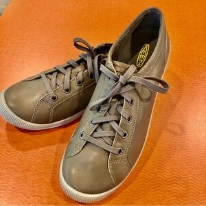 Keen Women's Gray Lace-Up Sneakers